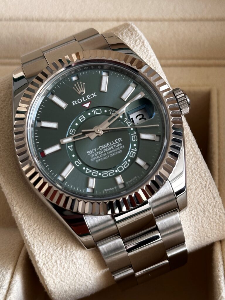 Olive Green Rolex Skydweller