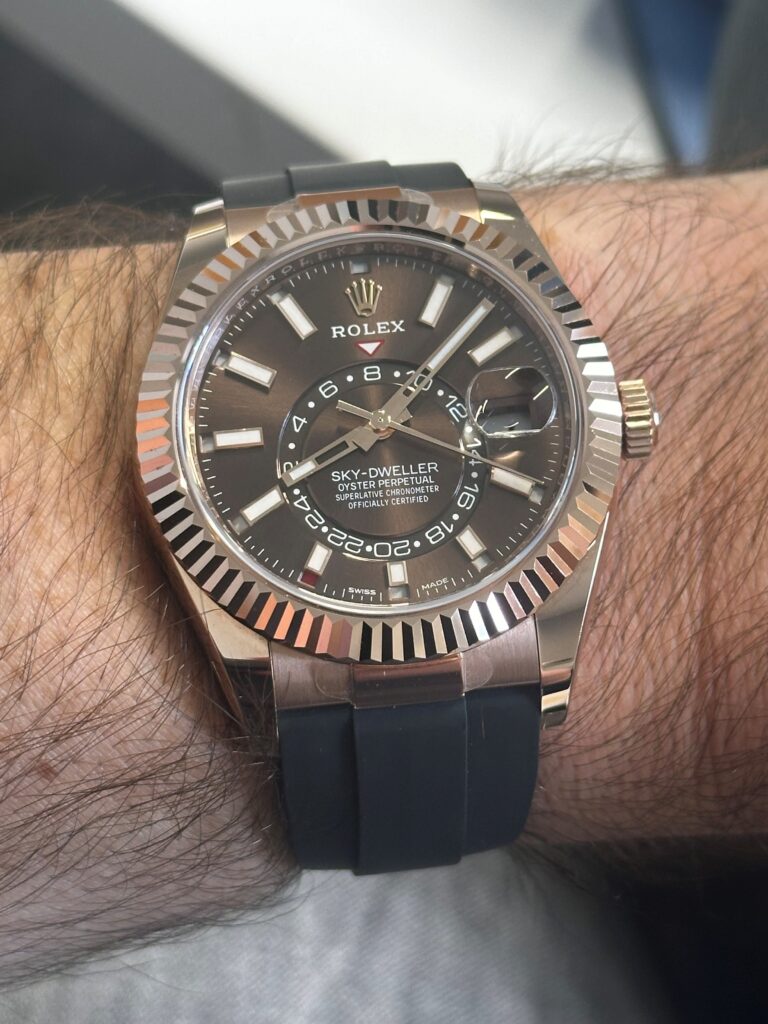Rolex Chocolate Skydweller