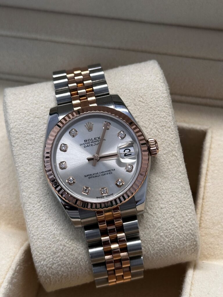 Rolex Jubilee Bracelet 31mm Everose Steel Watch