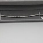 Lab grown diamond tennis bracelet 10.01ct in 9ct white gold