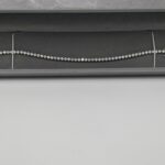 4.00ct lab grown diamond tennis bracelet in 9K white gold