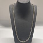 White Gold Diamond Tennis Necklace