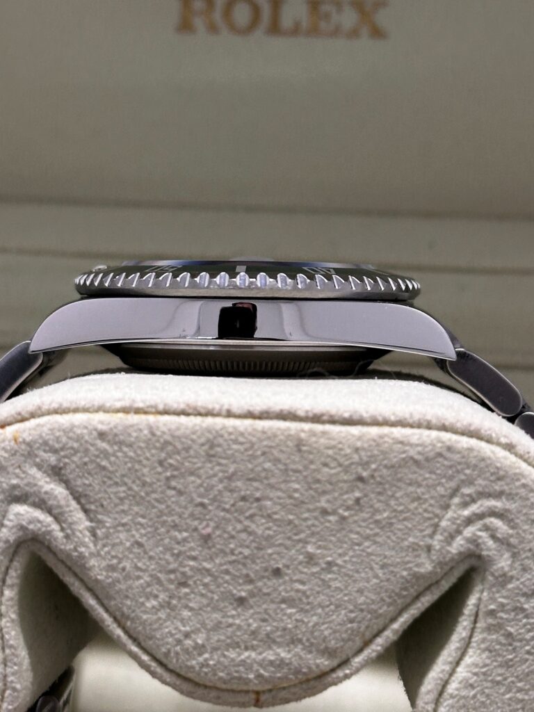 Side View of Rolex Kermit