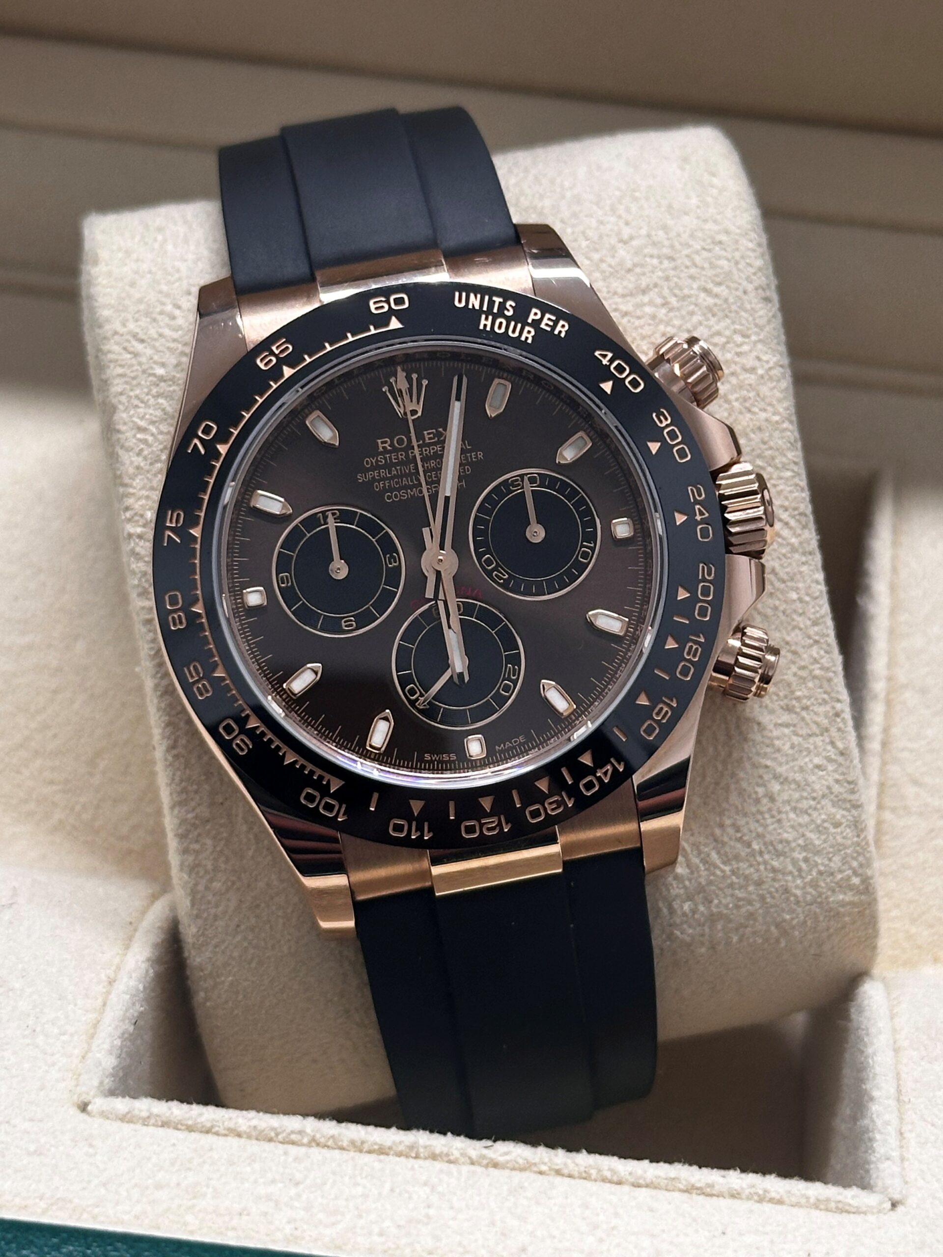 Rolex Daytona Oysterflex Chocolate Dial