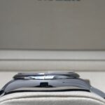 Side view of rolex beige dial