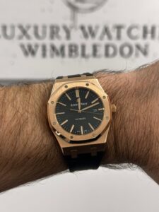 Audemars on the wrist