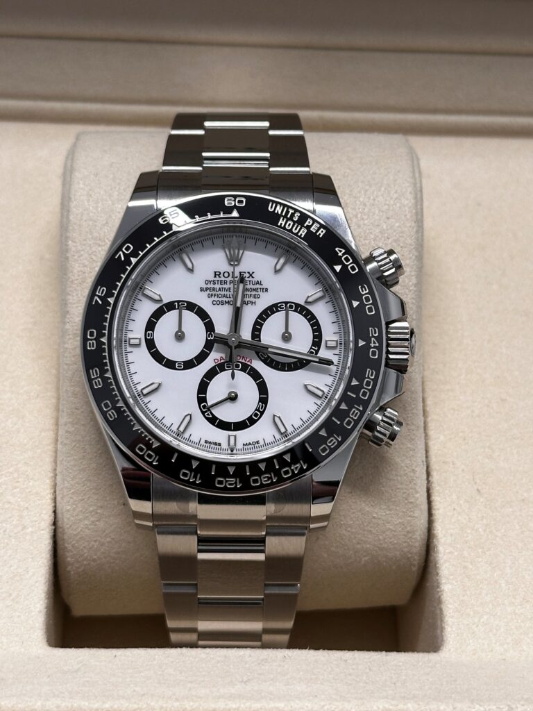 Front View of Rolex Daytona Panda