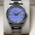 Rolex Oyster Perpetual Lavender dial available for sale