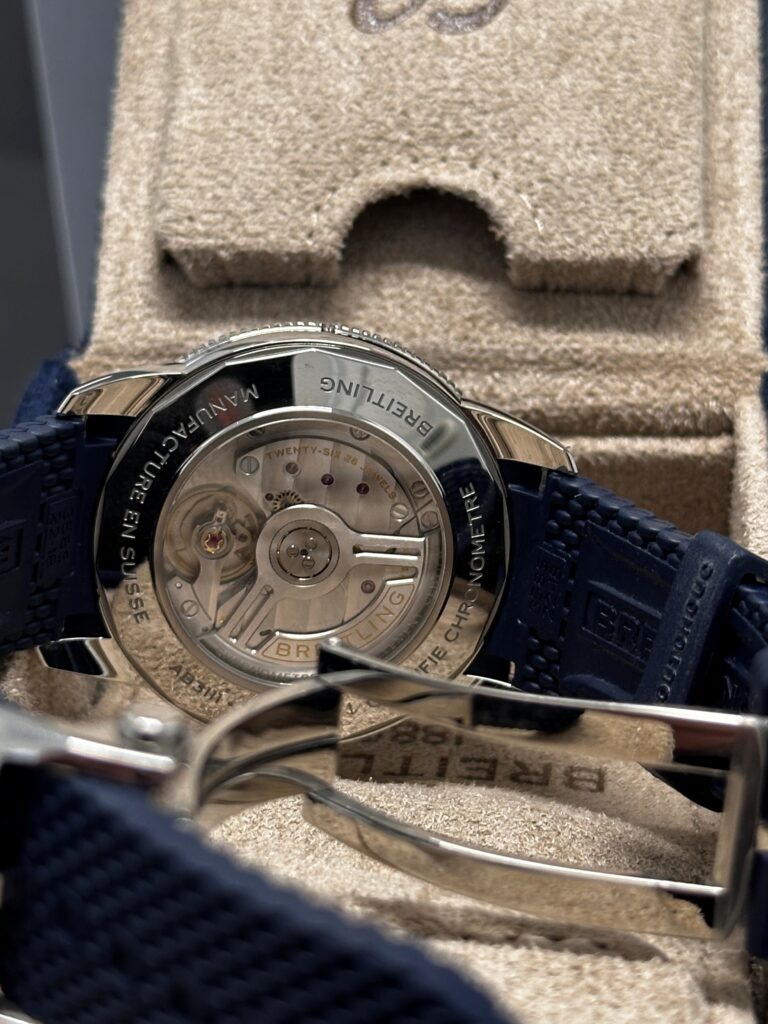 Breitling SuperOcean case back