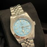 Tudor Black Bay Blue dial close up