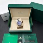 Rolex Oyster Perpetual Lavender in box with papers