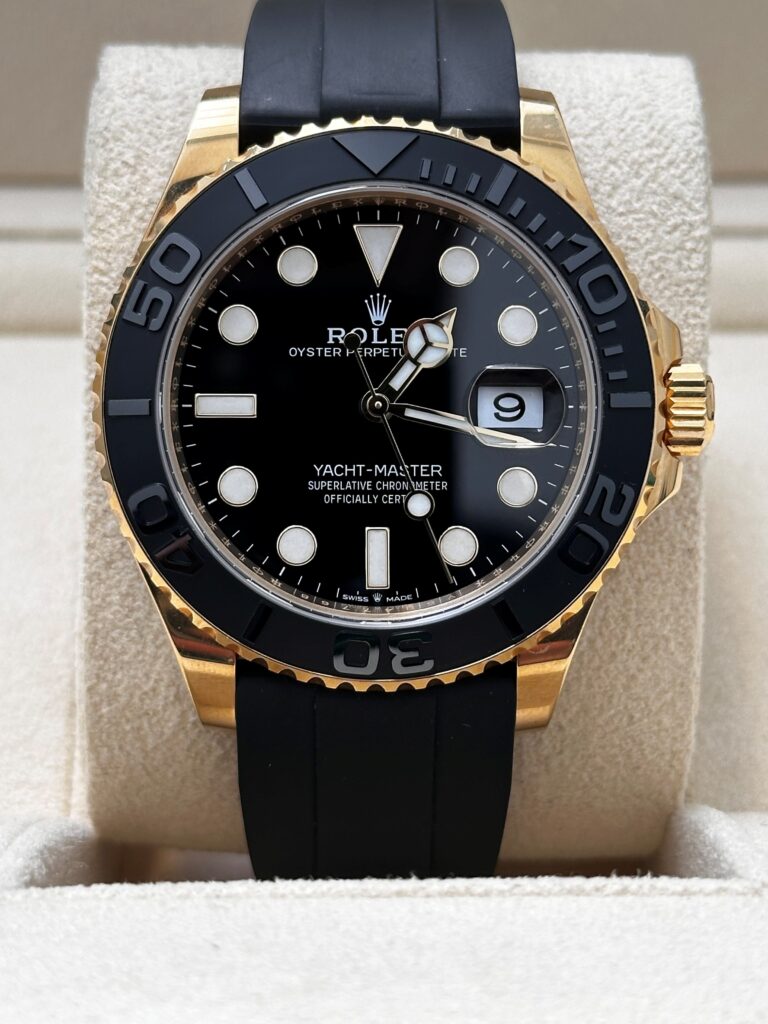 Rolex Yacht-Master oysterflex front view