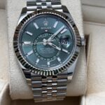 Rolex Sky Dweller 336934 mint green dial 2024 Jubilee