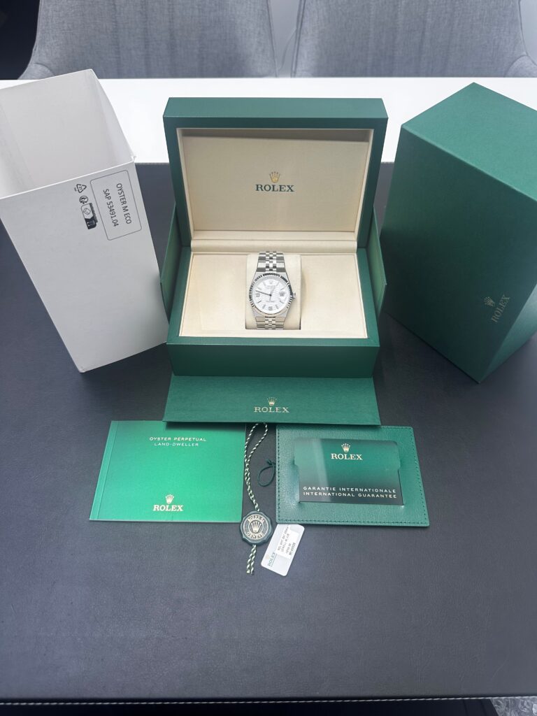 Rolex Land Dweller 127334 box and papers