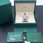 Rolex 41mm Lavender dial with box and papers