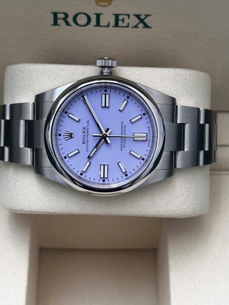 Rolex Lavender dial in box