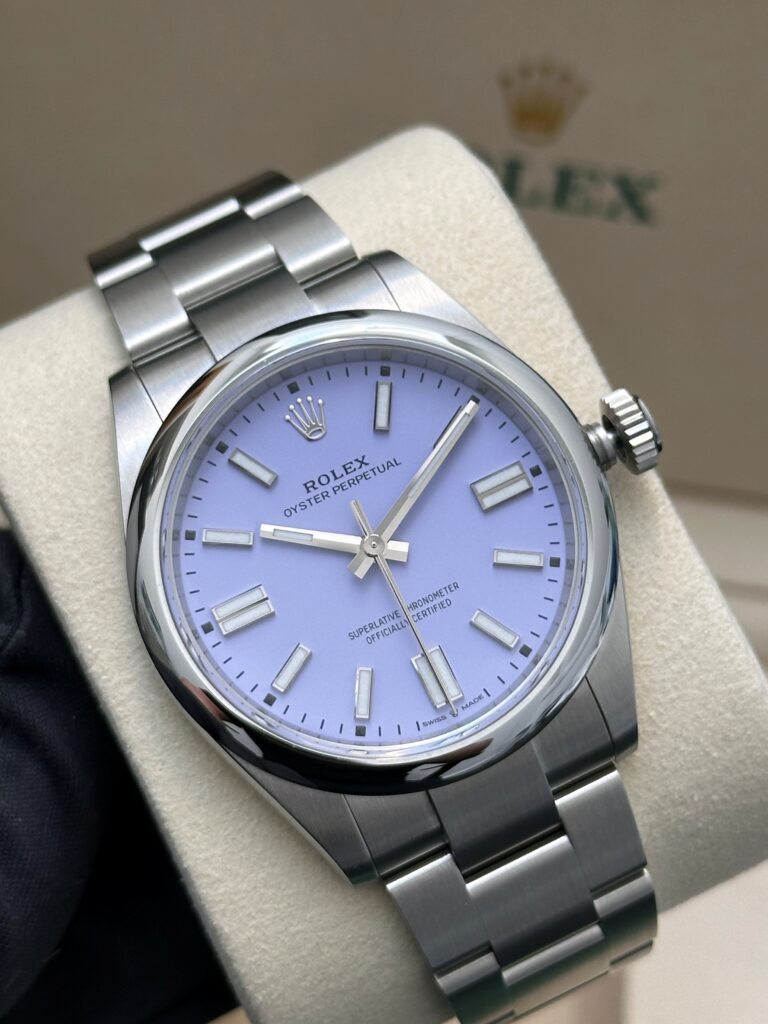 Rolex Lavender Dial