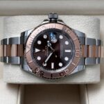 Rolex Yachtmaster Chocolate dial side view