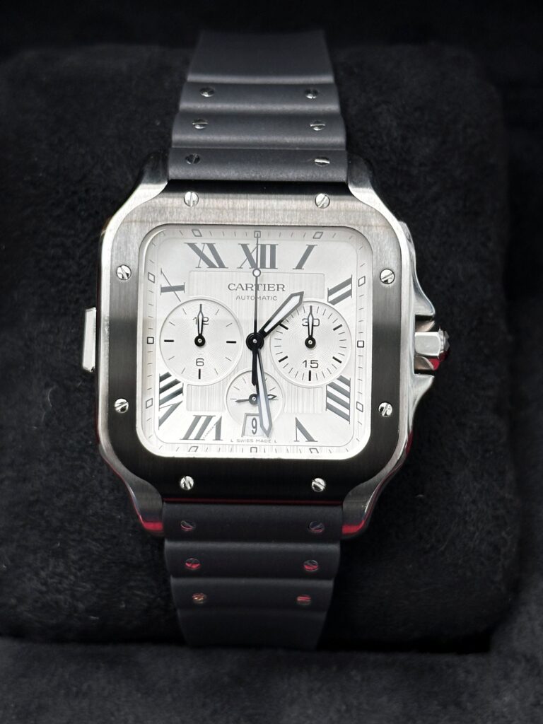 Cartier Santos de Cartier white dial