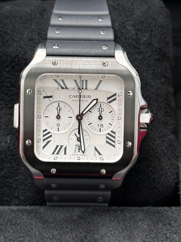 Cartier Santos de Cartier close up