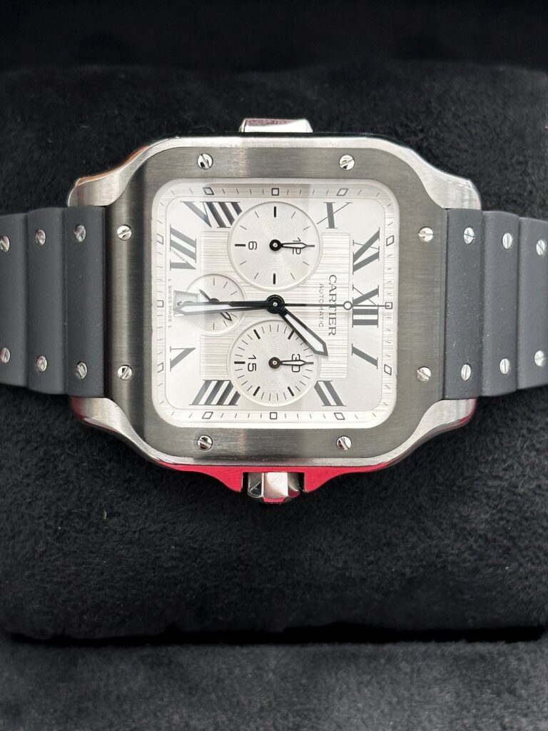 Cartier Santos de Cartier side view close up
