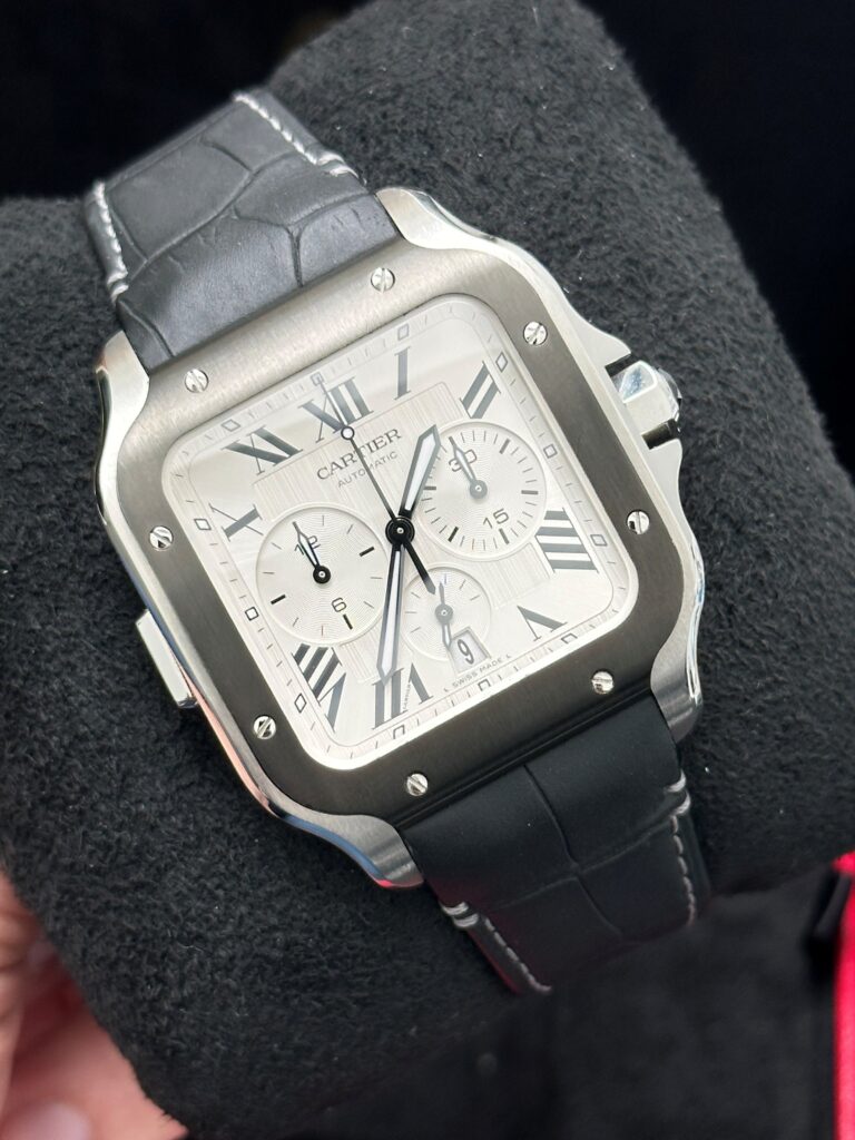 Cartier Santos de Cartier close up