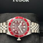 Tudor Black Bay 58 dial texture and applied hour markers