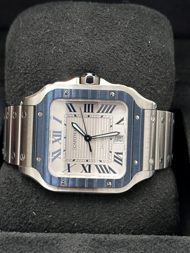 Cartier Santos 2022 stainless steel men's watch WSSA0047