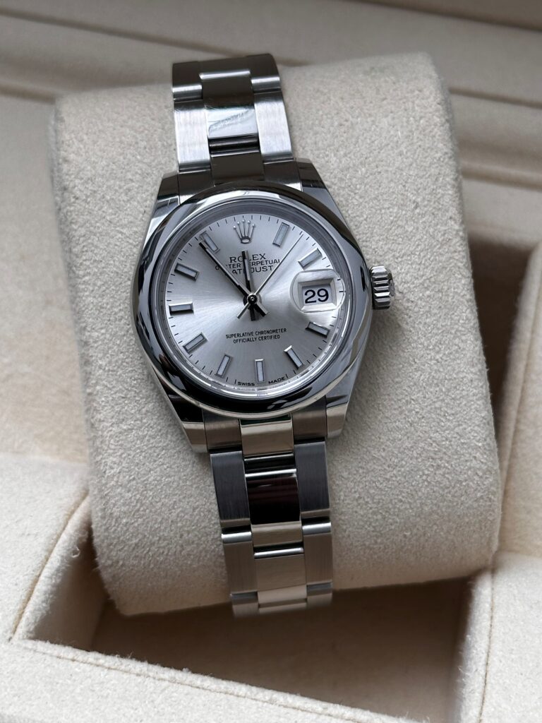 Rolex Lady Datejust 28 Silver Dial