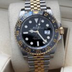 Rolex GMT Master II two tone black grey bezel 126713GRNR