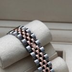 Rolex Datejust 26 179171 silver diamond dial steel rose gold