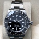 Rolex Submariner black dial front view