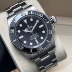Rolex Submariner 124060 black dial front view