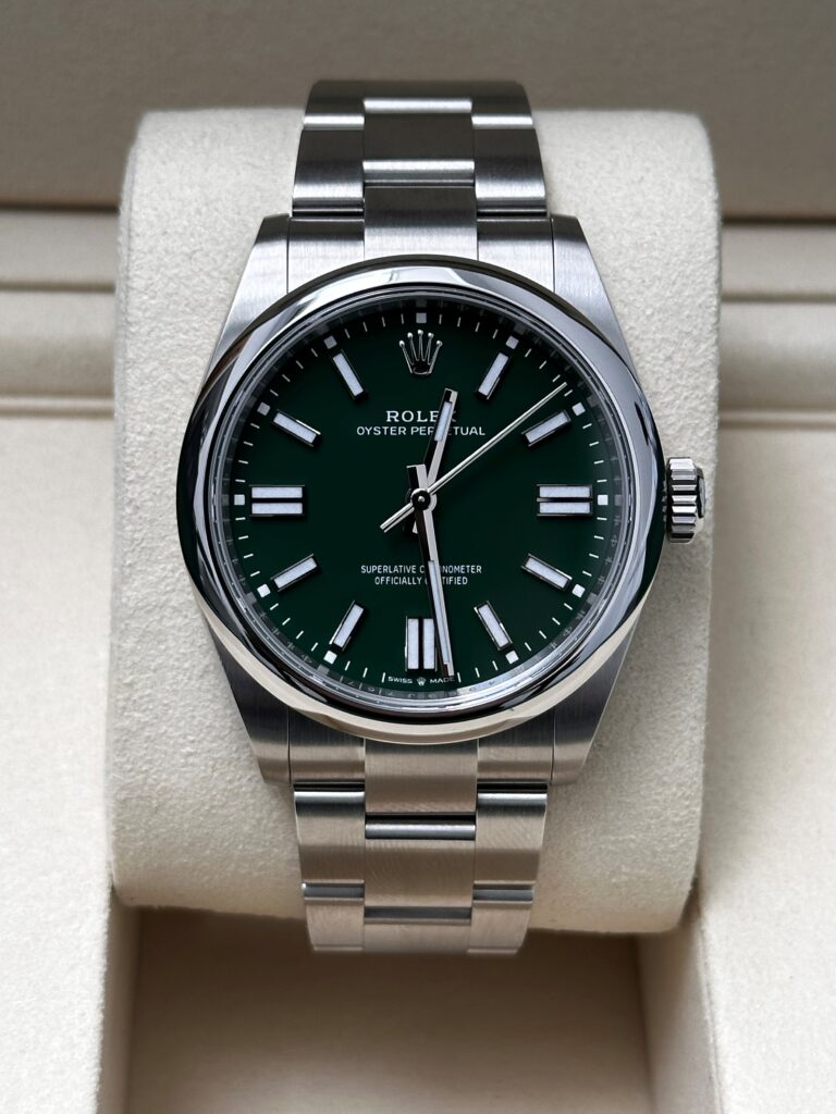 Oyster Perpetual Green Dial