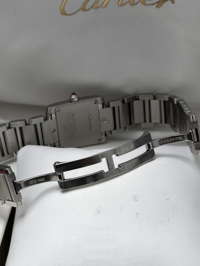 Cartier Tank Francaise Clasp Detail
