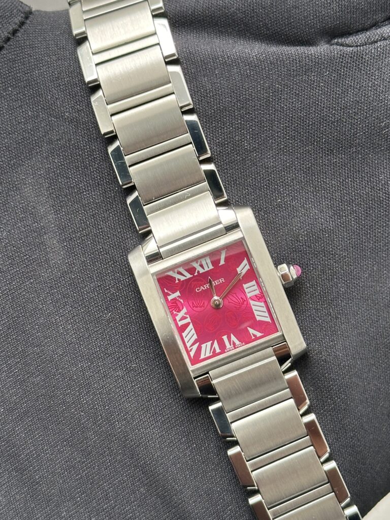 Cartier Limited Edition Pink Dial Watch