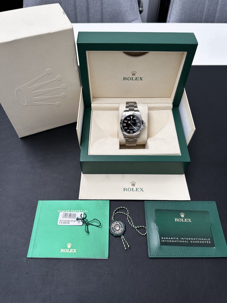 Rolex Air-King full set box and papers