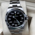 Rolex Air-King 126900 black dial Oystersteel watch