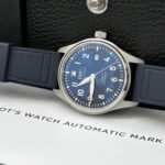 IWC Mark XX blue dial Arabic numerals and luminous hands