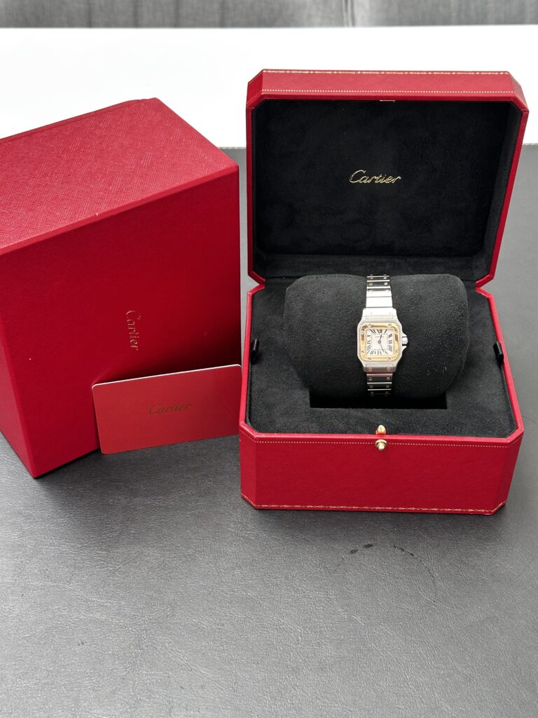 Cartier Santos Galbée full set box and papers