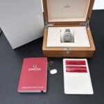 Omega Seamaster Diver 300M grey wave dial with box and papers