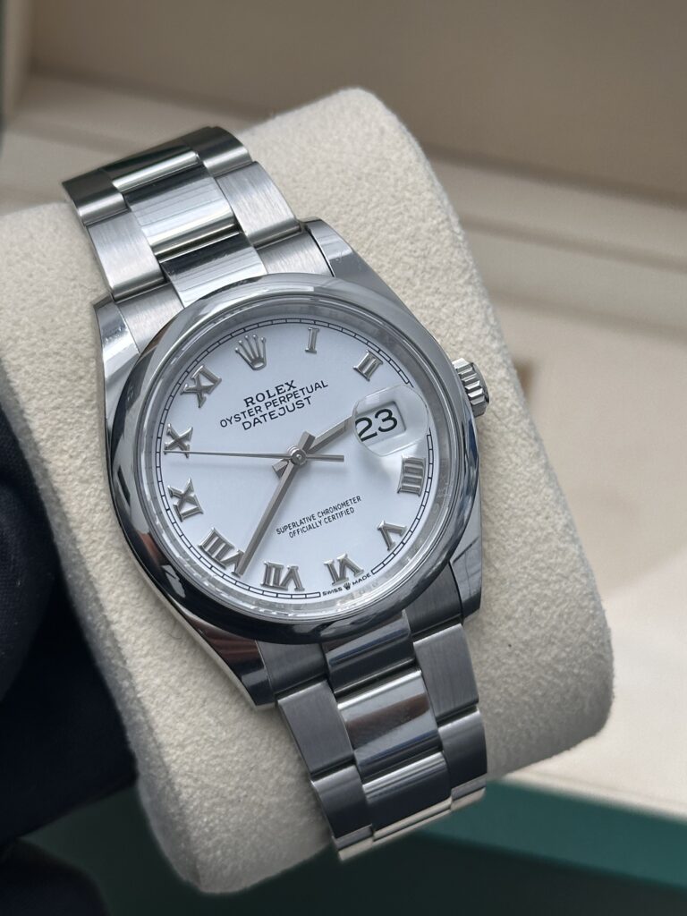Rolex Datejust 36 smooth bezel