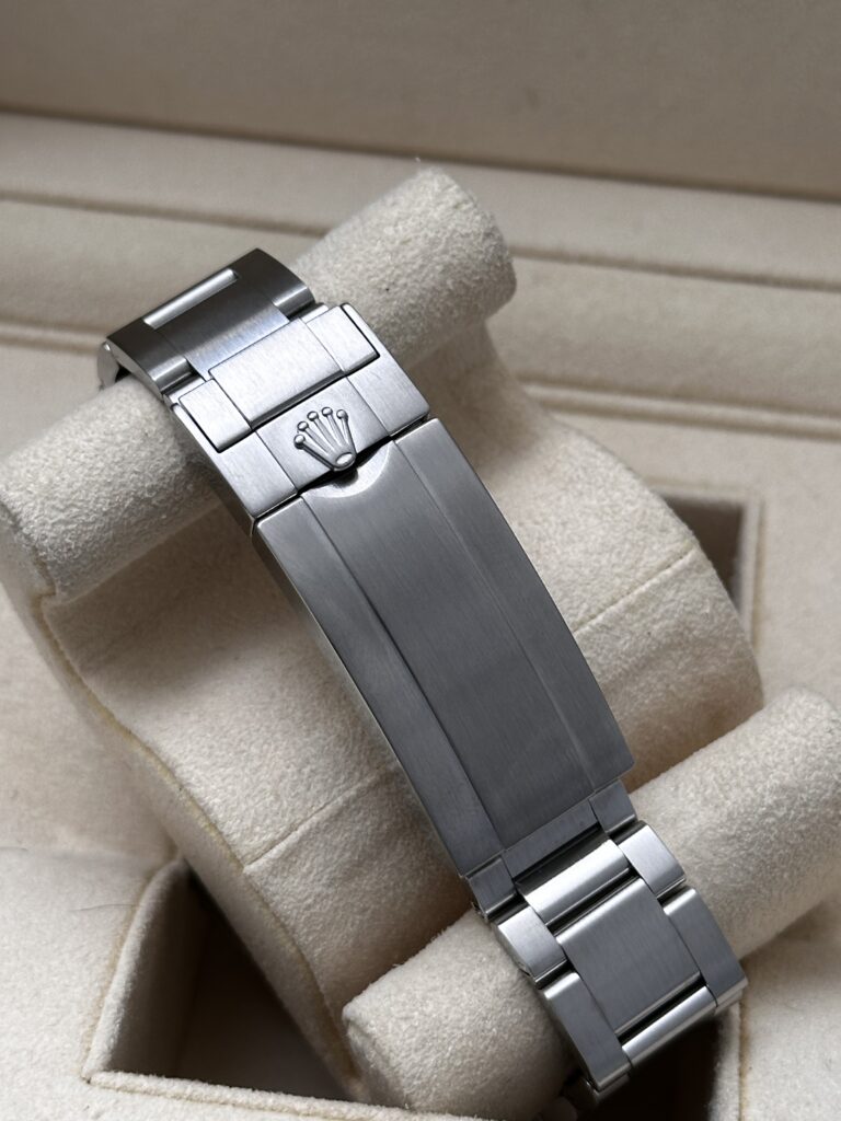 Rolex Glidelock clasp detail