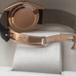 Clasp open of Rolex Skydweller Chocolate