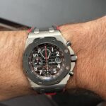 AP Royal Oak Offshore Vampire on wrist