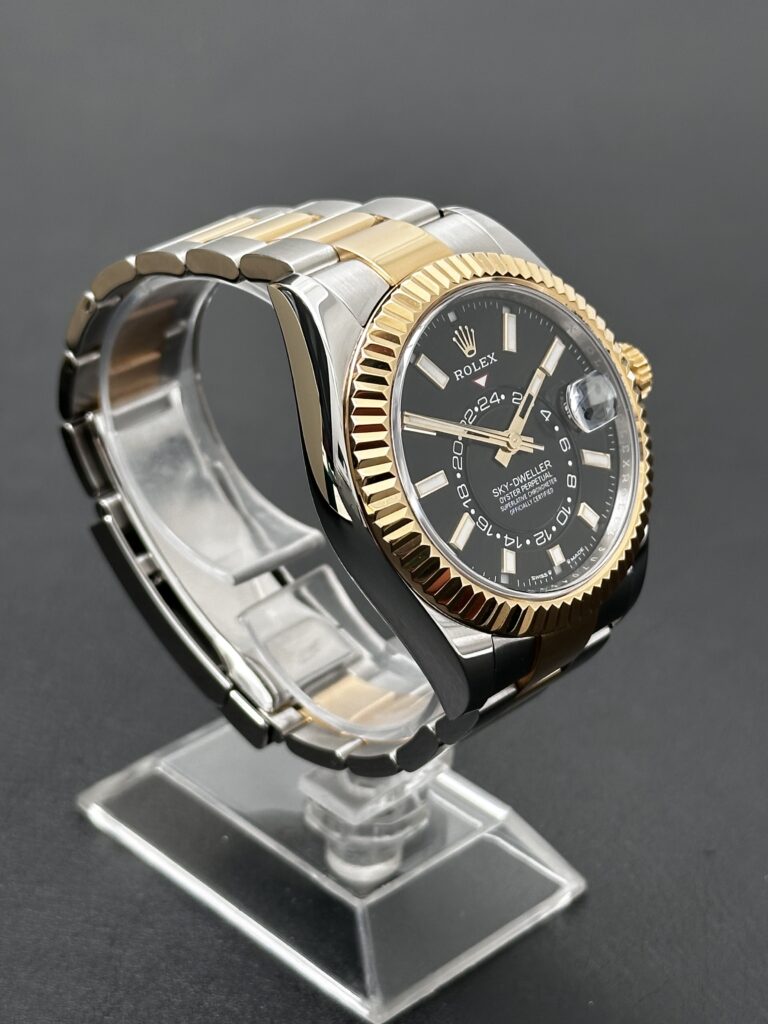2024 Rolex Sky-Dweller steel and yellow gold