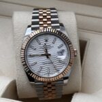 Rolex Datejust 41 126331 silver fluted motif dial