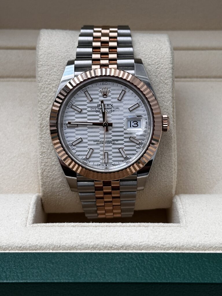 Rolex Datejust 41 Everose Rolesor Jubilee bracelet