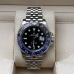 Rolex GMT-Master II black and blue bezel