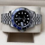 Rolex GMT-Master II 126710BLNR close up